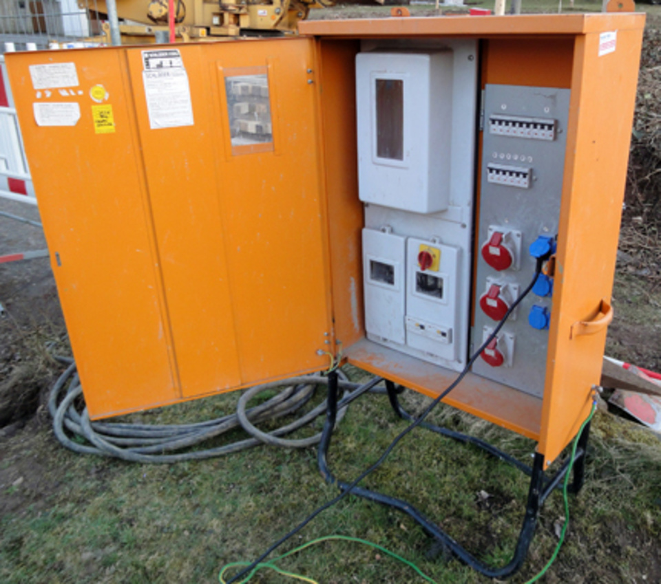Baustromkasten bei Elektro Lang GmbH Stuttgart in Stuttgart