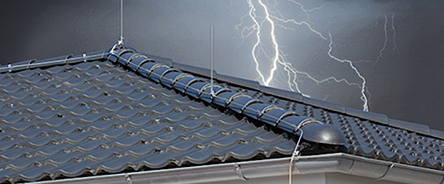 Äußerer Blitzschutz bei Elektro Lang GmbH Stuttgart in Stuttgart