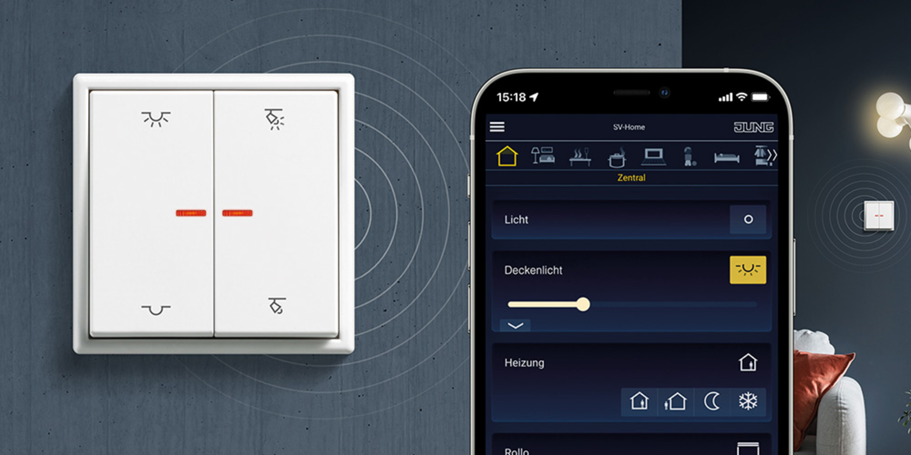 KNX RF Taster bei Elektro Lang GmbH Stuttgart in Stuttgart