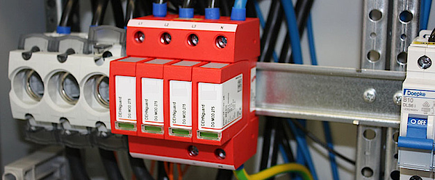 Über­spannungs­schutz bei Elektro Lang GmbH Stuttgart in Stuttgart